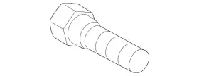 3880a151 Mitsubishi Genuine Wheel Bolt