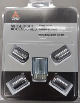 Mz315279 Mitsubishi Genuine Wheel Lock Set 22 - 25 Outlander And 23 Phev