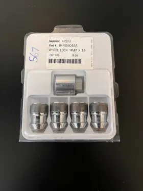 4755404aa Mopar Oem Wheel Lock Lugnut Set Of 4 2020-2023 Charger Challanger 300