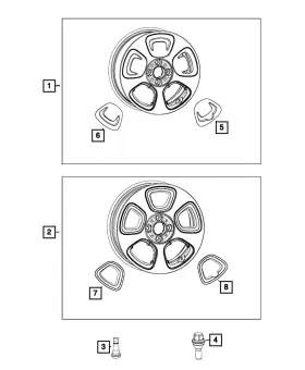 6510685aa Mopar Genuine Hex Flange Head Screw