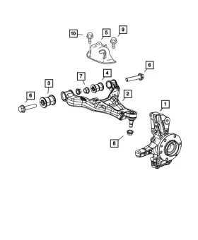 68012177aa Mopar Genuine Hex Flange Head Screw