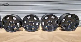 6pj78trmaa Mopar 4x Mojave Wheels Charcoal 17x7.5 For 07-2 Jeep Jk/ Jl/jt -
