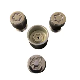 2564 Mopar 8221 001 Dodge Ram Durango Jeep Wrangler Mcgard Wheel Lock Key And Set Of 3 Nuts