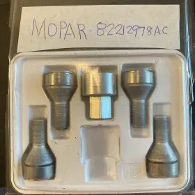 82212978ac Mopar Dodge Ram Durango Jeep Grand Cherokee Wheel Lock Set Oem