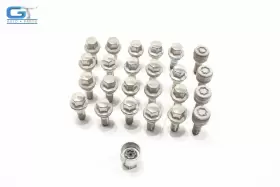82214871aa Mopar Jeep Renegade Wheel Rim Lug Nut Bolt And Anti Theft Lock Key Oem 2020-2023 -set
