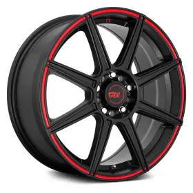 Mr14277046940 Motegi Racing Mr142 Cs8 Wheel 17x7 40 5x114.3 72.56 Black Single Rim