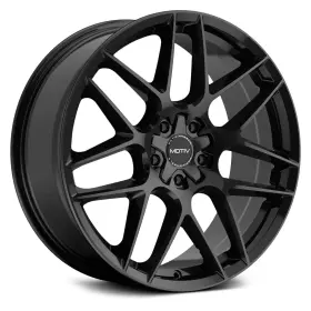 435b-2851440 Motiv 435b Foil Wheel 20x8.5 40 5x108 73.1 Black Single Rim