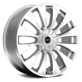 436c-2852440 Motiv 436c Margin Wheel 20x8.5 40 5x108 73.1 Chrome Single Rim