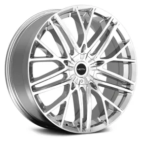 437c-2851440 Motiv 437c Maven Wheels 20x8.5 40 5x114.3 73.1 Chrome Rims Set Of 4