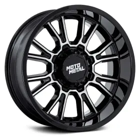 Mo810bd20108018n Moto Metal Mo810 Legacy Wheel 20x10 -18 8x165.1 125.1 Black Single Rim