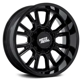 Mo810bx18906701 Moto Metal Mo810 Legacy Wheel 18x9 1 6x135 106.1 Black Single Rim