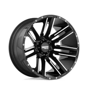 Mo97821288544n Moto Metal Razor Satin Black Machined Spokes 20x12 8x180 -44 Wheel Single Rim