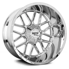 Mo98629067200 Moto Metal Mo986 Siege Wheels 20x9 6x139.7 106.1 Chrome Rims Set Of 4
