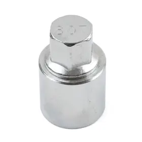 Motohij 550731319938 Sliver Anti-theft Wheel Bolt Lock Nut Key Fit Jeep Renegade Cherokee Fitdodge Gz
