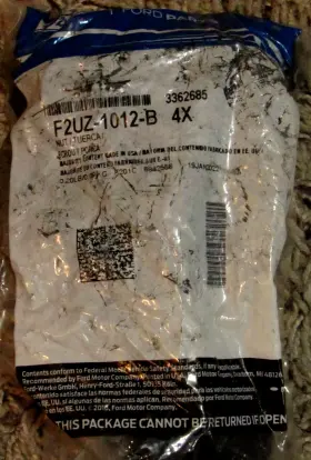 F2uz-1012-b Motorcraft Ford 4 Lug Nuts E350 E450 Pack New In Box Nib