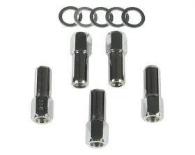 4303g Mr. Gasket Chrome Competition Open-end Lug Nut
