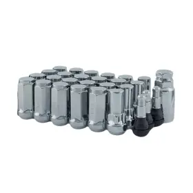 5454xlk6 Mr. Lugnut 24-14mmx1.50 Chrome Xl Acorn Lug Nut Install Kit For 6 Vehicle