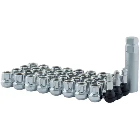 5738dk8 Mr. Lugnut 32-9/16 Inch -18rh Chrome Open Spline Lug Nut Install Kit For 8 Vehicle