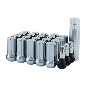 5740lk5 Mr. Lugnut 20-1/2 Inch -20rh Chrome Long Spline Lug Nut Install Kit For 5 Vehicle