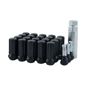 5748lk5-blk Mr. Lugnut 20-9/16 Inch -18rh Black Long Spline Lug Nut Install Kit For 5 Vehicle