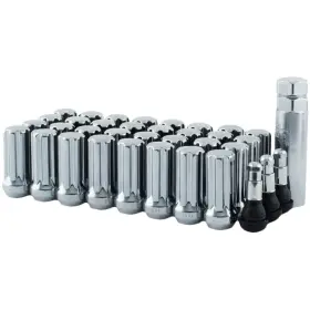5748lk8 Mr. Lugnut 32-9/16 Inch -18rh Chrome Long Spline Lug Nut Install Kit For 8 Vehicle