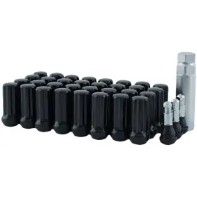 5748lk8-blk Mr. Lugnut 32-9/16 Inch -18rh Black Long Spline Lug Nut Install Kit For 8 Vehicle
