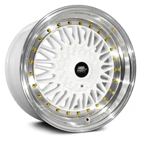 13-78517-30-wtgl Mst Mt13 Wheels 17x8.5 30 5x114.3 73.1 White Rims Set Of 4