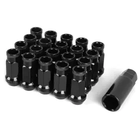 Ln031 Muge New 20pcs 12x1.25mm/12x1.5mm Steel Lug Nuts Extended Tuner Cone Seat Closed End