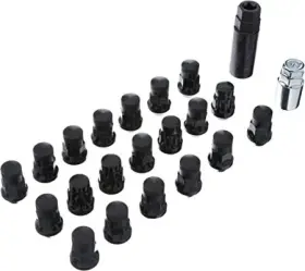 32925bp Muteki Wheel Mate Thread Size 12x1.25 35mm Sr35 Close End Lug Nuts With Lock Set