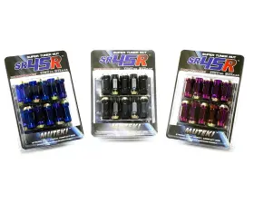 32936r Muteki Wheel Mate Thread Pitch 12x1.5 Length 45mm Sr45r Lug Nuts System Red