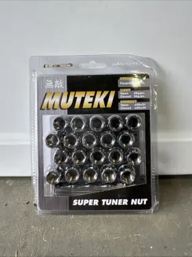 41885b Muteki New Wheel Mate 41885 B Black Super Tuner Nut 20 Pack