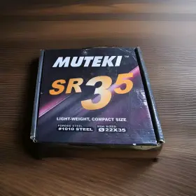 32926bp Muteki Sr35 Closed End Lugs With Locks 12x1.50 Set/20 Black