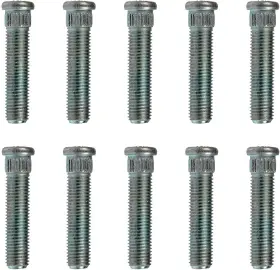 10352 Muzzys Set Of Ten Studs 1/2 Inch Longer Than Stock Wheel Stud Lug Bolt Fits 1982-2004