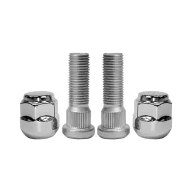 Mysto-tto-1081 Mysttoo M14x1.50 Chrome Wheel Lug Stud Nut Set Compatible With 2009-2021 Hond