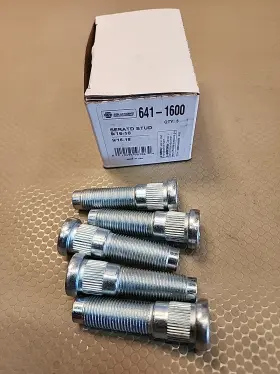 641-1600 Napa 641-1110 Repair Solutions Serrated Stud 9/16-18 Qty 5 Made In Usa New