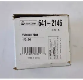 641-2146 Napa Solutions Wheel Nuts 1/2 Inch -20 5 Pack Replacement Hardware New E34