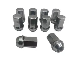 641-3400 Napa 10 Pack - Chrome Lug Nuts M14-1.5 22mm Open Box