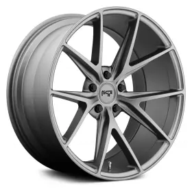 M1161995f8 Niche 35 M116 Misano Wheels 19x9.5 5x112 66.56 Gunmetal Rims Set Of 4