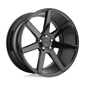 M168188091 Niche 40 M168 Verona Gloss Black 18x8 5x114.3 Wheels Set Of Rims