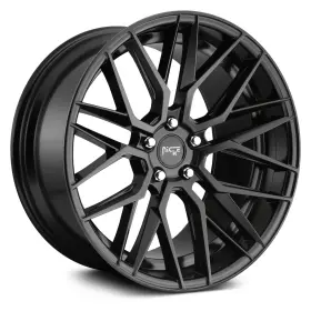 M1902005f8 Niche 40 M190 Gamma Wheel 20x10.5 5x112 66.56 Black Single Rim