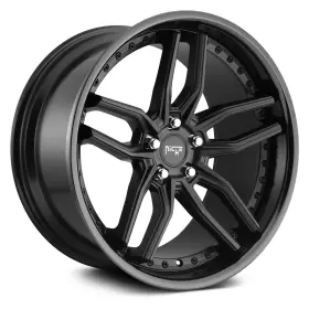 M194198521 Niche 35 M194 Methos Wheel 19x8.5 5x120.65 72.56 Black Single Rim