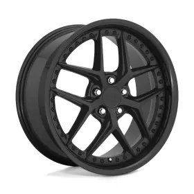 M2261985f8 Niche 42 M226 Vice Matte Black Gloss Lip 19x8.5 5x112 Wheel Single Rim