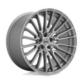 M251209044 Niche 27 M251 Premio Anthracite Brushed Face 20x9 5x112 Wheel Single Rim