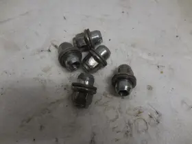 N05a-740 Nissan Infiniti Wheel Lug Nuts Chrome Genuine 12x1.25 Set Of 5 Five Used Oem