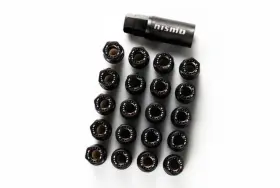 40220-tun01 Nissan Nismo New Genuine Open Lug Nut Set 20 Pieces Key M12x1.25