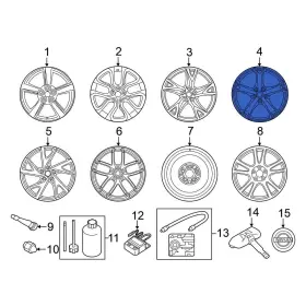D0c001a36a Nissan Oe For 370z 2013-2014 Wheel