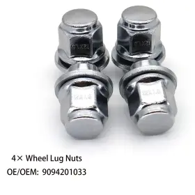 M12x1.5 Non-branded 26587 4x Car Wheel Lug Nuts For Toyota 4runner Camry C-hr Corolla Lexus Es350