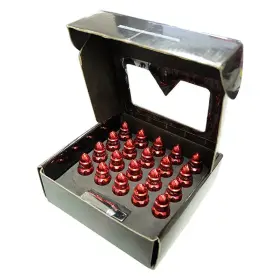 Ln-ls510rd-21 Nrg Innovations For Nissan Altima 93-16 Lug Wheel Installation Kit 500 Series Red Cone Seat