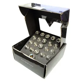 Ln-t210mc-21 Nrg Innovations 200 Series Neo-chrome Cone Seat Lug Wheel Installation Kit