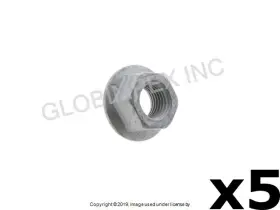 9002028 O.e.m. Bmw 1992-2021 Lock Nut 12 X 1.5-10 Mm Front Or Rear Left Right 5 O.e.m